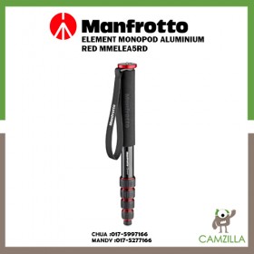 Manfrotto Element Monopod Aluminium Red MMELEA5RD